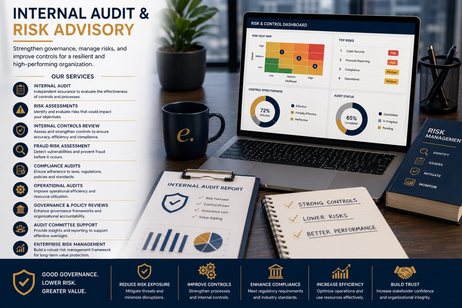 Risk and controls dashboard